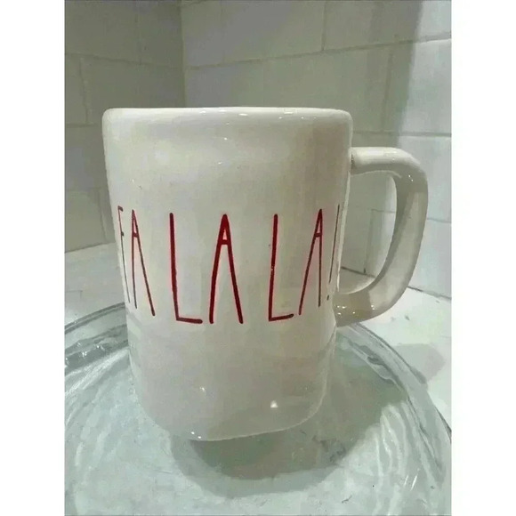Rae Dunn Mug Cup Fa La La Artisan Collection by Magenta large - Picture 1 of 10